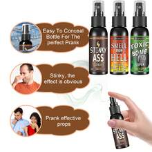 JUE FISH 1pc/3pcs Fart Spray, Perfect Prank, Strong Odor, Effective Gag Prop - Multicolor - View 5