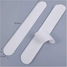 10/20/30pcs Cap Liner Collar Stain Prevention Tape Sweat Protector For Hat Hat, Sweat Absorbing Tape, Forehead, Hat Liner, Sweat Stain Prevention, Sweat Absorbent, Self-Adhesive Type, Protects Against Heat, Unisex