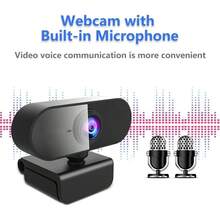 Webcam For Pc With Microphone,Full Hd 1080P Streaming Web Cam For  Laptop, USB External Computer Camera For Desktop,Best Cheap Face Cam For Video Conference,Zoom,Gaming  Microsoft - White - View 11