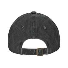1pc Men's Baseball Cap Men's Baseball Cap Retro Custom Super Car Show , Golf Hat For Sun Protection Everyday Baseball Cap Adjustable, Breathable, Suitable For Outdoor Sports, Camping, Beach, Holiday Gift - Black - View 4