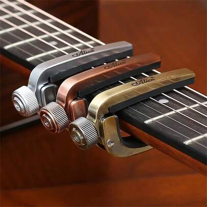 Metal Guitar Capo For Acoustic Guitar Adjustable Tension Guitar Accessories