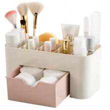 Nails Art Plastic Organizer Container Gel Polish Remover Cleaning Cotton Pad Swab Box Storage Case Decoration Accessories Tool