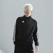 Adidas 男士经典三条纹舒适休闲运动夹克外套，TR30JT-BW-1 - TR30JT-BW-1 - 查看 2