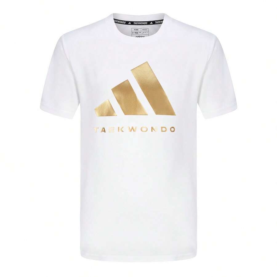 Adidas 男士夏季宽松休闲运动T恤 AdiCLTS24TKP-WG - 白色 - 查看 1