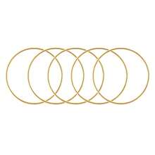 5/10/20pcs 75mm 80mm Handmade Personalized Wedding Gifts, Preferences, Gold Circle Decorative Accessories For Shower Gifts