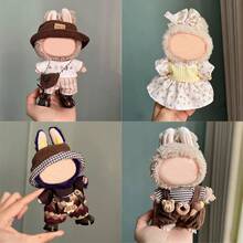 1set (Clothing Only, Not Including Dolls) Brand New 17cm For Labubu Party Doll Set, Cute Costumes For 1st/2nd/3rd Generation Labobo Dolls, Dresses Can Be Changed Into Different Outfits
