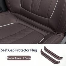 2 件汽车座椅间隙填充物、泄漏堵塞裂缝间隙垫配件（2 种随机红色） - 均碼 - 查看 14