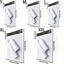 10pcs White Express Bags, Mailing Pouches - Suitable For Clothing, Personal Item Storage, Logistics, Mailing, Portable Packaging Bags, Multi-Purpose Bags, Holiday Gift Bags