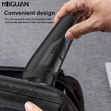 Electric Shaver, Rechargeable Mini Portable Shaver, Intelligent Floating Shaver, The Choice Of Gift For Men, Father's Day Gift Battery Capacity 500mAh - Black - View 11