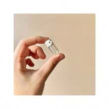 2pcs Transparent Portable Travel Bottle With Flap, Glass For Lotions And Lotions - 隨機顏色 - 查看 4