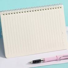 2 件可爱卡通图案创意线圈装订 A5 横线笔记本，适用于笔记和会议记录、学校用品、返校