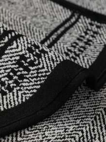 1 Peça Almofada Antiderrapante Personalizada e Elegante para Sofá, Tecido de Capa de Sofá Simples em Preto e Branco, Almofada Antiderrapante e Resistente a Arranhões de Animais de Estimação para Assento de Sofá, Adequada para Decoração de Sofá e Capa Protetora em Quartos, Salas de Estar e Escritórios, Estilo Popular Nórdico, Lavável em Máquina durante Todo o Ano
