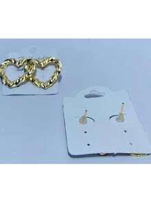 KITS OF 2 PAIRS OF PLATED EARRINGS - KIT 17 - Ver 3