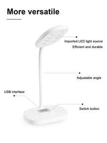 1 Stück LED Harz-Aushärtelampe - 12W Licht, tragbare USB-betriebene klappbare Glühlampe mit 8 Perlen, Schwanenhals-Design für schnelles Aushärten von Harz, Schmuckherstellung und handgefertigte Dekorationen, Bastelzubehör für DIY-Projekte | Faltbarer Lampenkopf | Lichthärtungslampe, Schmuckherstellung Artikel