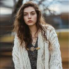 5pcs Vintage Cardigan Clip, Women Brooch Hair Clip Set - Multicolor - View 6