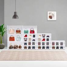 Shoe Cabinets - White - View 2