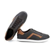 Kit 2 Men's Casual Sneakers With Elastic Closure