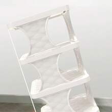 8-Tier Stackable Plastic Shoe Rack, Space-Saving Shoe Organizer For Living Room, Polypropylene Shoe Storage Shelf, No-Tool Assembly, Floor Standing, Home Dorm Shoe Tower - Use Without Electricity, Material