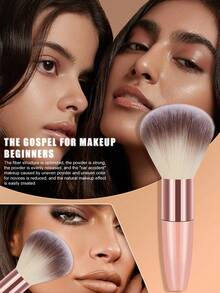 3/6/20/42/PCS Makeup Tools Set Including:23PCS Makeup Brush Set+3PCS Makeup Sponges+3PCS Mini Makeup Sponges+3PCS Triangle Powder Puffs+6PCS Mini Air Cushion Powder Puffs+1pc Makeup Brush Cleaning Tools+1pc Hairband+2PCS Hand Bowl Strap - 粉色 - 查看 5