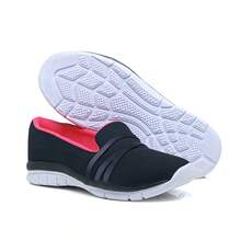 Women's Black Pink Olimpikus Walking Running Training Sneakers 34 To 40 - Màu Hồng Tươi - Xem 3