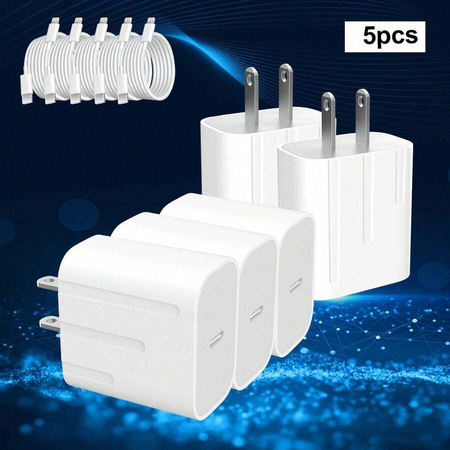 兼容 16 15 充电器快速充电 C 型充电器 USB C 充电器块,带 4 英尺线缆,兼容 16/16 Plus/16 Pro/16 Pro Max 15/15 Pro Max/iPad Pro/手机充电器 Nan - 美規A型插(110-127V) - 查看 1