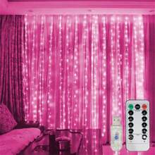 Luci a LED tipo lucine, luci a filo alimentate da USB con telecomando, adatte per Natale, Ognissanti, matrimonio, compleanno, festa, decorazione casa e camera da letto