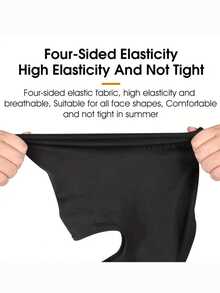 Lätt vindtät balaklava - Konvertibel halsduk och ansiktsmask, Lämplig för skidåkning, cykling, vandring - Andningsbart stickat tyg, skidmask, multifunktionell vinterutrustning. Utomhusmotorcykel vindtät dammtät andningsbar ansiktsmask, bekväm snabbtorkande cykelbalaklava - Multifärgad - Visa 5