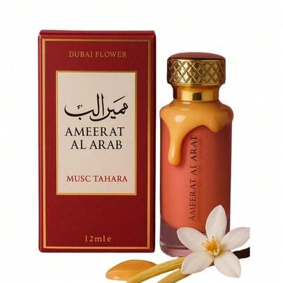 Lattafa Dubai Flower Musk Tahara Ameerat Al Arab 12 Ml Sin Alcohol Parfümextrakt Für Frauen