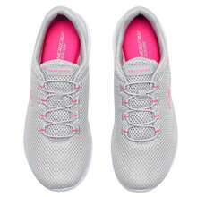 Skechers Zapatos de caña baja para mujer, ligeros, cómodos, informales y para caminar 12985-GYHP - Gris - Ver 4