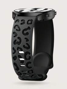 Dây đeo da báo khắc họa tiết hoa hai tông màu 20mm tương thích với Samsung Galaxy Watch 7 6 5 4 40mm 44mm/5 Pro/6 Classic 47mm/ Watch 4 Classic/Active 2, 45mm/Galaxy Active 2/Galaxy Watch 3/Watch 4 Classic 42mm 46mm Watch 6 47mm 43mm - 20mm - Xem 18