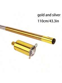 1pc Creative Telescopic Monkey King Staff, Reusable Finger Pressure Relief Toy, High-Tech Adult Stress Relief, Steel Spring Rod, Wukong Magic Wand, Telescopic Rod, Magic Trick Props, Birthday/Christmas/Halloween Gift, Perfect Gift