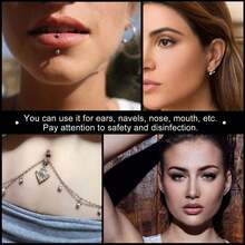 Ear Piercing Gun Kit,Professional Ear Nose Self Piercing Tool,Earring Piercer With Hypoallergenicear Piercing Needle Kit For Salon Home Use - Multicolor - View 8