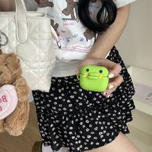 形 3D 硅胶软壳，适用于 Apple 4/3、Galaxy Buds 3/3 Pro - 綠色 - 查看 7