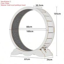 Cat Tunnels - Wood color - HDF - View 7