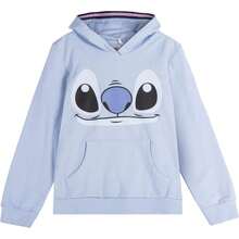 Lilo Y Stitch Stitch Sweatshirt For Boys And Girls - Soft, Comfortable And Warm Cotton Children's Clothing With Fun Designs Of The Famous Stitch - Sweatshirt With Or Without Hood Or With Zipper, Ideal For School Or Sports - Blue - View 3