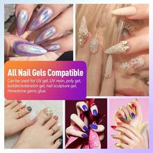 Professional Nail Salon Set, Includes UV/LED Nail Lamp (3 Timer Settings, LCD Display), Gel Curing Machine, Electric Nail Drill, Nail Files, Home & Salon Manicure Tool Kit