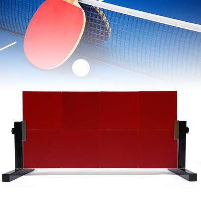 Bazargame Table Tennis Rebound Board, Ping Pong Rebounder Board Vertical Table Tennis Return Board, Self Training Equipment Ping Pong Sparring Return Board For Indoor Training Equipment, 66.5 X 33.5 Cm