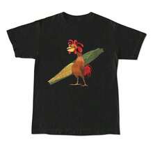 Chicken Joe Shirt, Beach Surf Unisex T-Shirt Back Printed Cotton Casual Classic, Gift For Her, Gift For Him, Gift For Friend Menswear Top - 1 - 查看 2