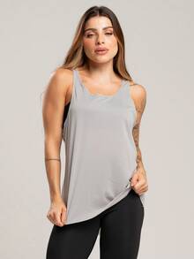 Lisa Fitness Gym And Walking Dry Swim Tank Top Kit 3 - BLACK, WHITE aND GREY - View 7