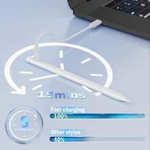 Lápiz con función stylus compatible con el Apple Pencil con indicadores de energía LED y rechazo de palma para iPad de 2022, 2021, 2020, 2019, 2018 - Regalo ideal para madre, familia, amigos, cumpleaños, fiestas y accesorios de bolígrafo