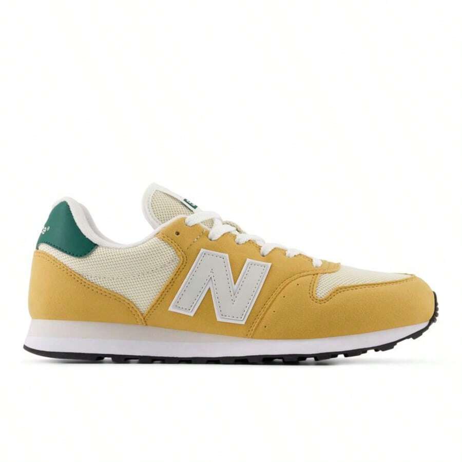 New Balance 500 Sneakers - Yellow White Green - View 1