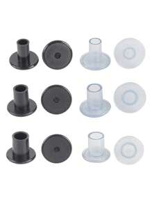 2pcs High Heels Cover - Effectively Protect The Heels Of High-Heeled Shoes, Increase The Balance Of High-Heeled Shoes, Enhance The Comfort Of Wearing High-Heeled Shoes, Reduce The Sound Of High-Heeled Shoes Walking (Walking Mute) High-Heeled Shoes Heel Staring Cover, PVC Software Material