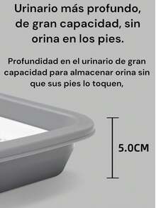 Toilet Tray For Dog And Pet Training - Grey - View 3