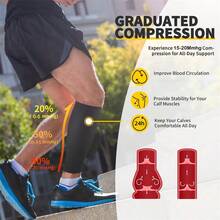 Unisex Calf Compression Sleeves, Grade 1 Leg Support Compression Socks, Sports Compression Elastic Leg Sleeves For Varicose Veins, Shin Splints, Calf Pain, Calves Wraps For Women & Men