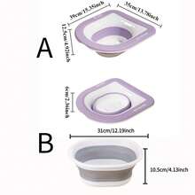Przenośna deska sedesowa z bidetem – z ręcznym natryskiem bidetowym, składana silikonowa toaleta bidetowa, aromaterapeutyczna toaleta bidetowa, toaleta bidetowa po porodzie – złagodź dyskomfort, doskonały prezent na parapetówkę Łazienka Akcesoria łazienkowe Narzędzia łazienkowe