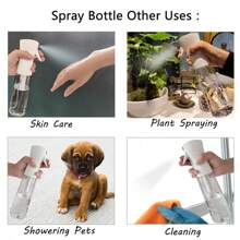 1pc High Pressure Spray Bottle, Simple Bathroom Liquid Cleaner, Cleaning Spray Bottle, Fine Mist Face Mister, Mini Alcohol Disinfection Sprayer Bottle, Toner Container, Bathroom Spray Bottle Home Bathroom Hair Spray Bottles, Continuous Pressure Refillable Plastic Water Sprayers