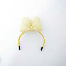 (Solo fascia per capelli) nuova Accessorio fascia per capelli con ciondolo a figura Labobo da 17cm, fiocco carino ed elegante