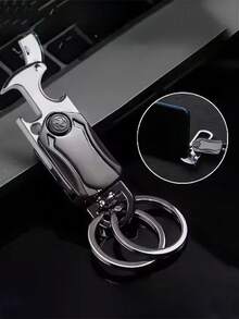 1 件/5 件多功能钥匙扣，男士减压钥匙扣，可旋转钥匙圈，便携式开瓶器手机支架钥匙扣，送给父亲/爸爸丈夫朋友学校汽车配件的礼物，可爱哥特 Y2k - 彩色 - 查看 4