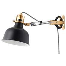 Foco de pared/abrazadera, negro - Negro - Ver 2
