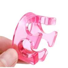 2 Peças Separador de Unhas de Dedo e Dedo do Pé de Silicone Macio, Divisor de Unha do Pé para Fixação de Esmalte, para Salão de Beleza, Suprimentos de Unhas, Ferramentas de Unhas, Ferramentas de Arte de Unhas, Volta às Aulas, Unhas, Ferramentas de Unhas para Unhas Postiças